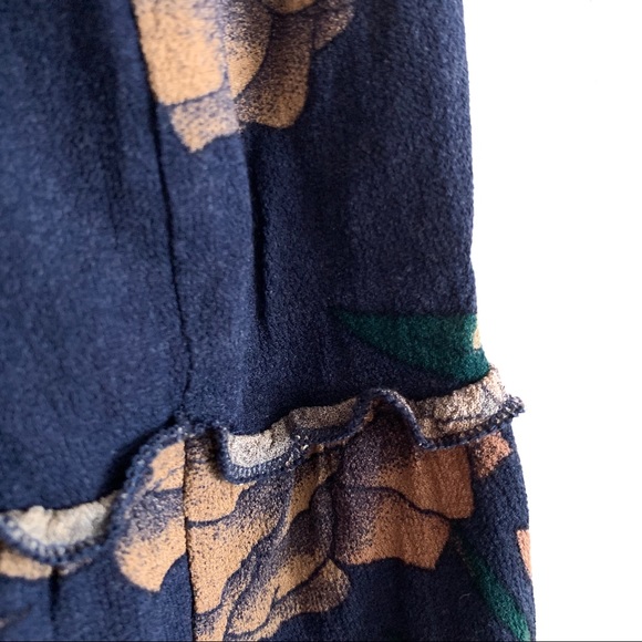 KNOT SISTERS 'LANGLEY' FLORAL DRESS RUFFLE TRIM S - Picture 7 of 8